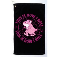 This Is How I Roll Hamster Golf Towel