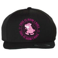 This Is How I Roll Hamster Wool Snapback Cap