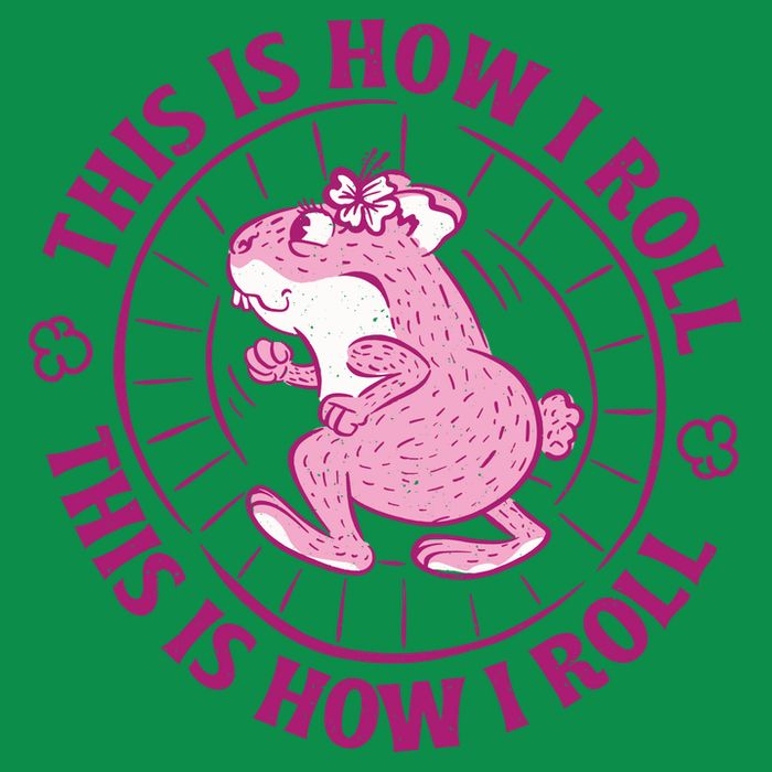This Is How I Roll Hamster Tall T-Shirt