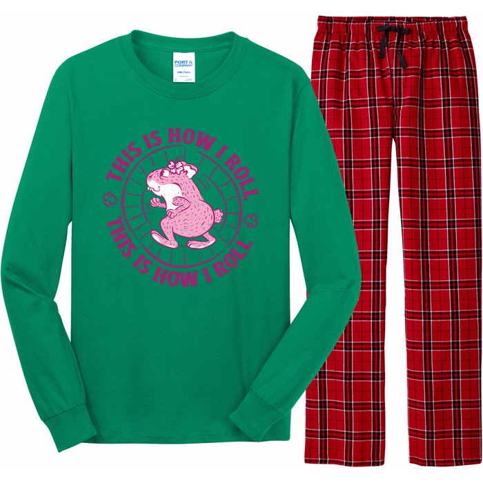 This Is How I Roll Hamster Long Sleeve Pajama Set