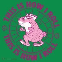 This Is How I Roll Hamster Baby Bodysuit