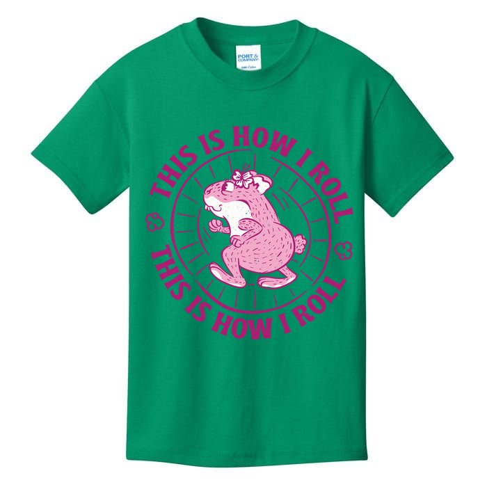 This Is How I Roll Hamster Kids T-Shirt