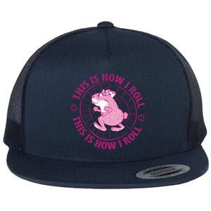 This Is How I Roll Hamster Flat Bill Trucker Hat