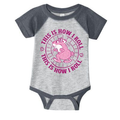 This Is How I Roll Hamster Infant Baby Jersey Bodysuit