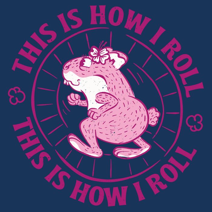 This Is How I Roll Hamster Infant Baby Jersey Bodysuit