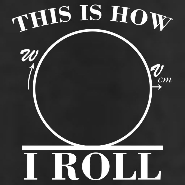 This Is How I Roll Math Science Physics 7 Panel Mesh Trucker Snapback Hat