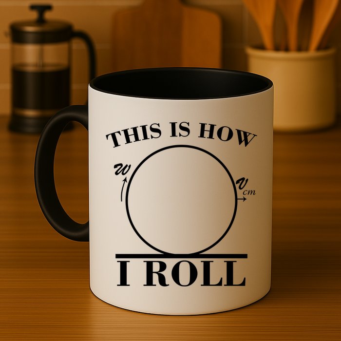 This Is How I Roll Math Science Physics Coffee Mug