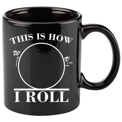 This Is How I Roll Math Science Physics 11oz C Handle Ceramic Mug