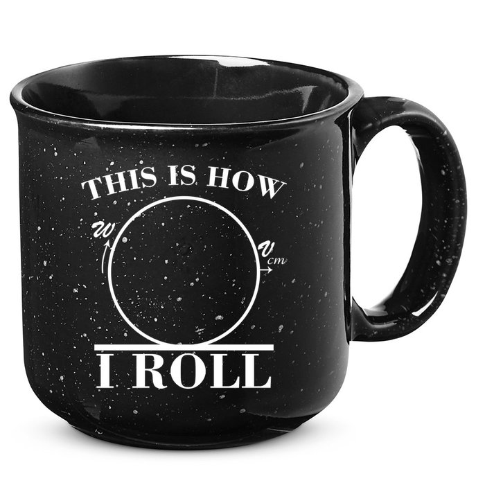 This Is How I Roll Math Science Physics 15oz Campfire Ceramic Mug