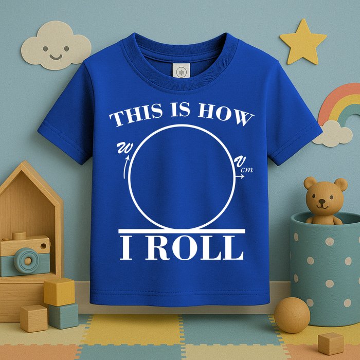 This Is How I Roll Math Science Physics Toddler T-Shirt