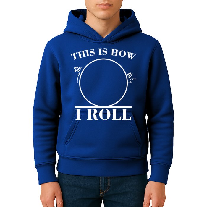 This Is How I Roll Math Science Physics Kids Hoodie