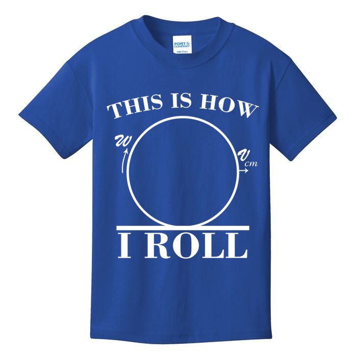 This Is How I Roll Math Science Physics Kids T-Shirt