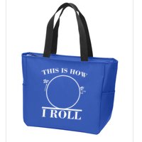 This Is How I Roll Math Science Physics Zip Tote Bag