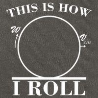 This Is How I Roll Math Science Physics Cotton Canvas Backpack