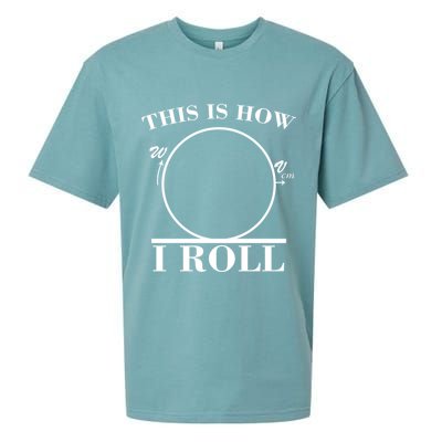 This Is How I Roll Math Science Physics Sueded Cloud Jersey T-Shirt
