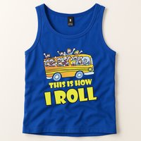 This is How I Roll School Bus Tank Top