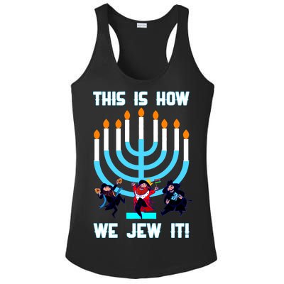 This Is How We Jew It Ladies PosiCharge Competitor Racerback Tank