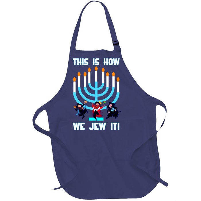 This Is How We Jew It Full-Length Apron With Pockets