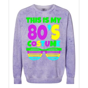 This Is My 80's Costume Colorblast Crewneck Sweatshirt