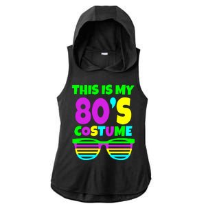 This Is My 80's Costume Ladies PosiCharge Tri-Blend Wicking Draft Hoodie Tank