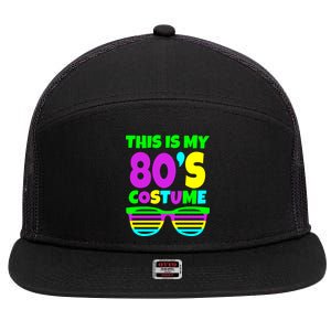 This Is My 80's Costume 7 Panel Mesh Trucker Snapback Hat