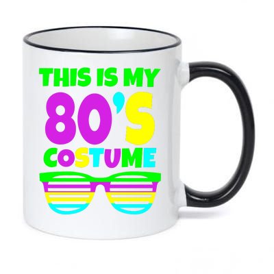 This Is My 80's Costume 11oz Black Color Changing Mug