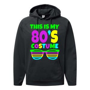 This Is My 80's Costume Performance Fleece Hoodie