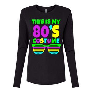 This Is My 80's Costume Womens Cotton Relaxed Long Sleeve T-Shirt