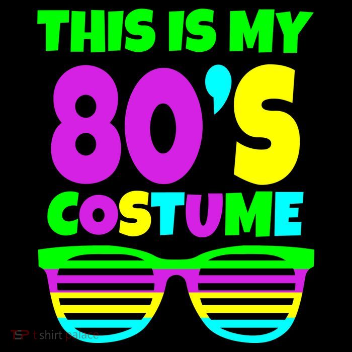 This Is My 80's Costume Button
