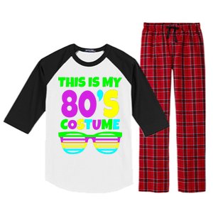 This Is My 80's Costume Raglan Sleeve Pajama Set