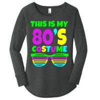 This Is My 80's Costume Women's Perfect Tri Tunic Long Sleeve Shirt