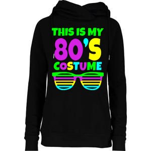 This Is My 80's Costume Womens Funnel Neck Pullover Hood