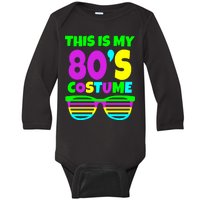 This Is My 80's Costume Baby Long Sleeve Bodysuit