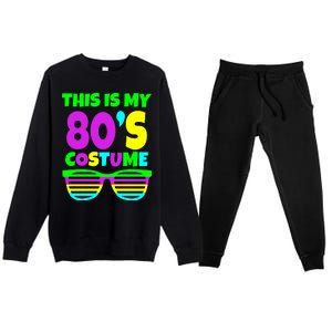 This Is My 80's Costume Premium Crewneck Sweatsuit Set