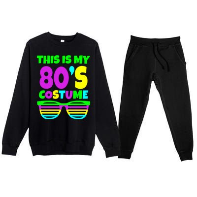 This Is My 80's Costume Premium Crewneck Sweatsuit Set