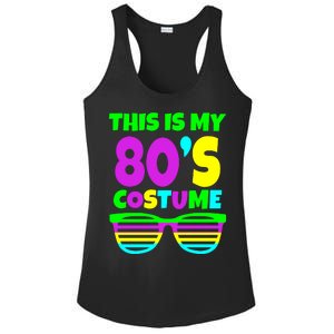 This Is My 80's Costume Ladies PosiCharge Competitor Racerback Tank