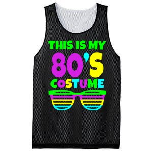 This Is My 80's Costume Mesh Reversible Basketball Jersey Tank