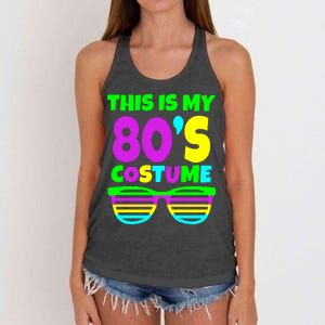 This Is My 80's Costume Women's Knotted Racerback Tank