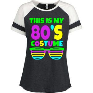 This Is My 80's Costume Enza Ladies Jersey Colorblock Tee