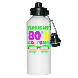 This Is My 80's Costume Aluminum Water Bottle