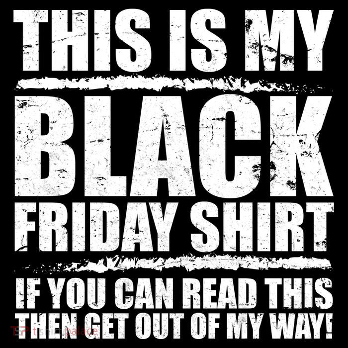 This Is My Black Friday Button