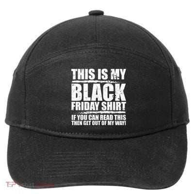 This Is My Black Friday 7-Panel Snapback Hat