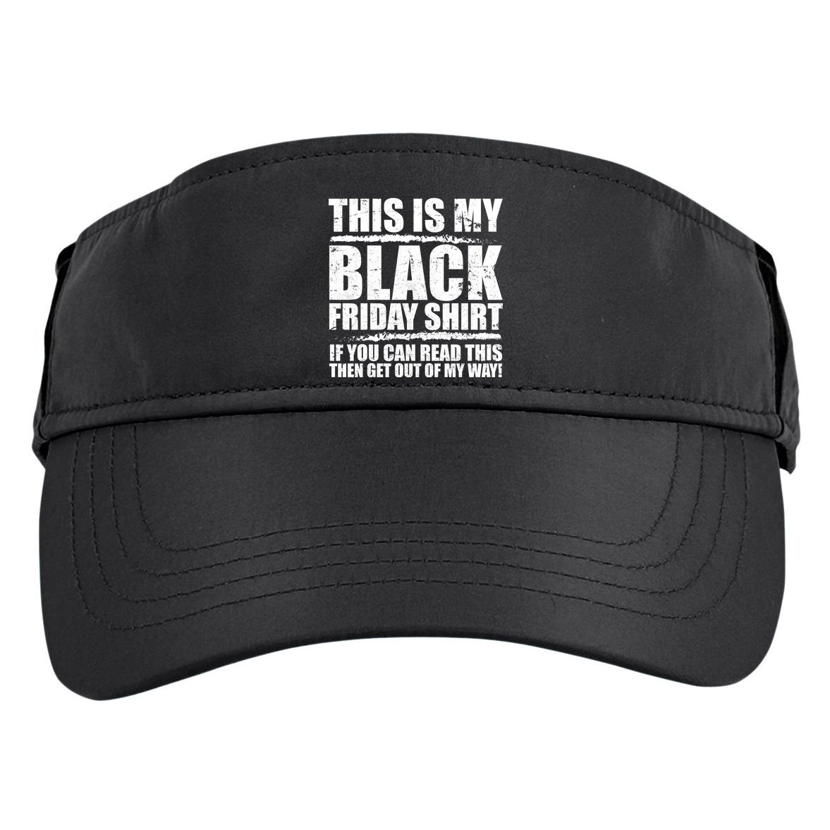 This Is My Black Friday Adult Drive Performance Visor