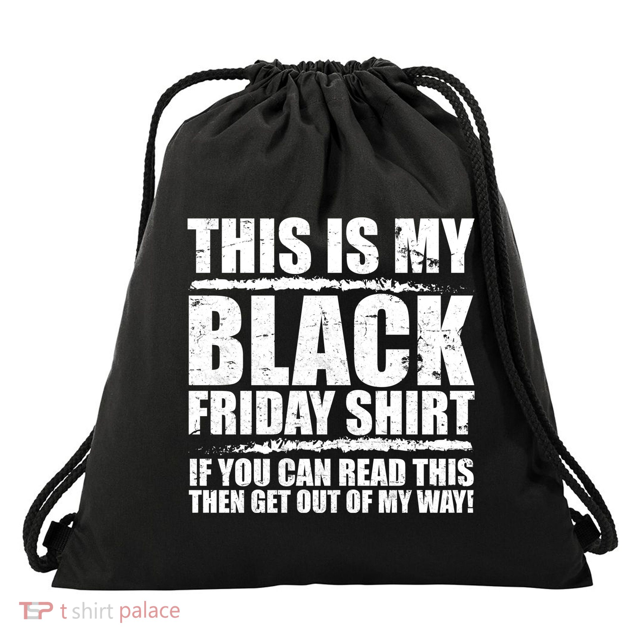 This Is My Black Friday Drawstring Bag
