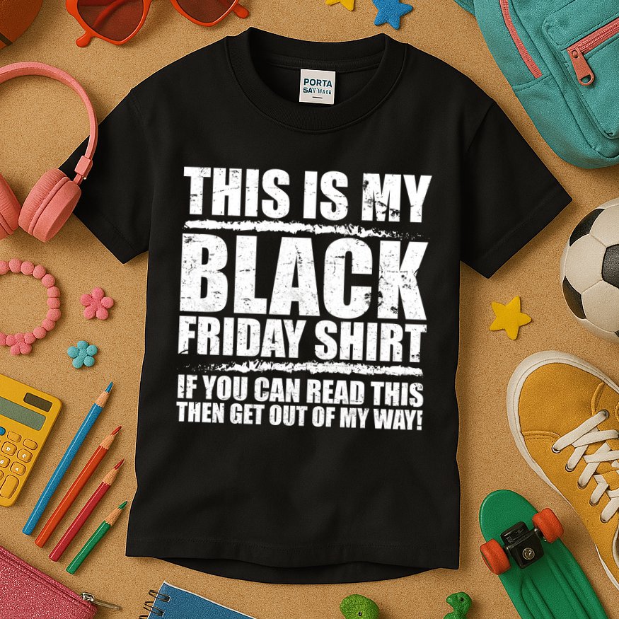 This Is My Black Friday Kids T-Shirt