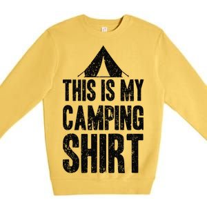 This Is My Camping Premium Crewneck Sweatshirt