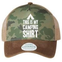 This Is My Camping Legacy Tie Dye Trucker Hat