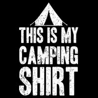 This Is My Camping USA-Made Doggie Bandana