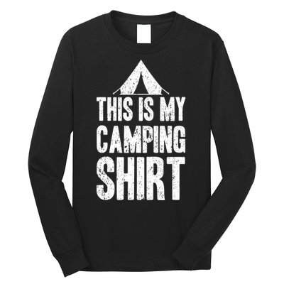 This Is My Camping Long Sleeve Shirt