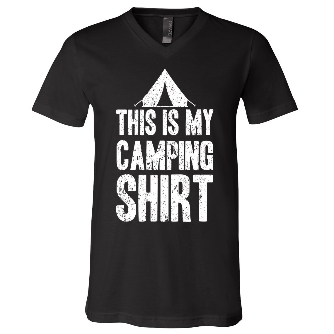This Is My Camping V-Neck T-Shirt